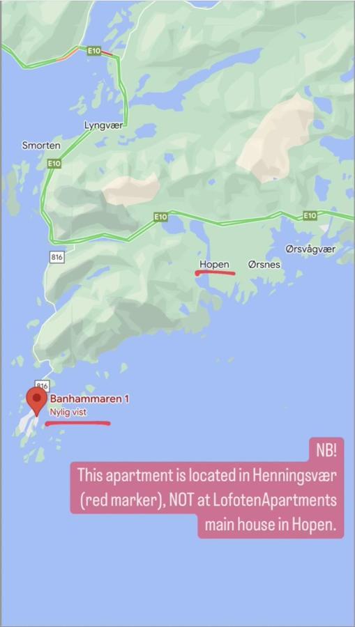 Lofoten Apartments カベルヴォーグ エクステリア 写真